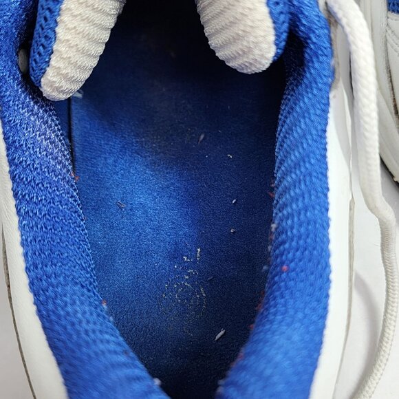 Z-Coil Womens White & Blue Spring Heel Sneakers Size W8 - Picture 10 of 11